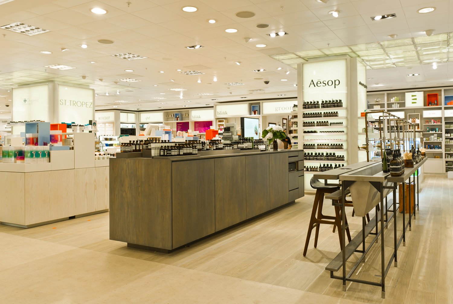 Aesop in Selfridges - London