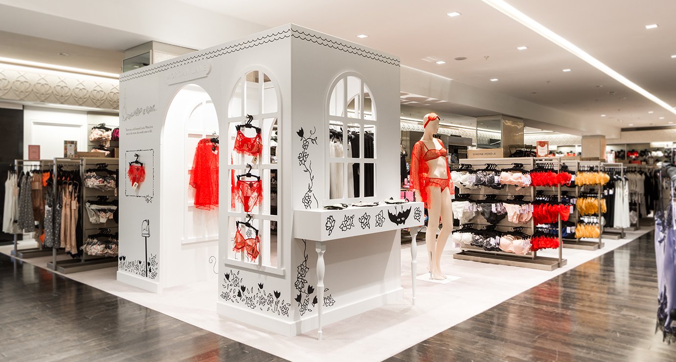 Morgan Lane Popup Store in Harrods