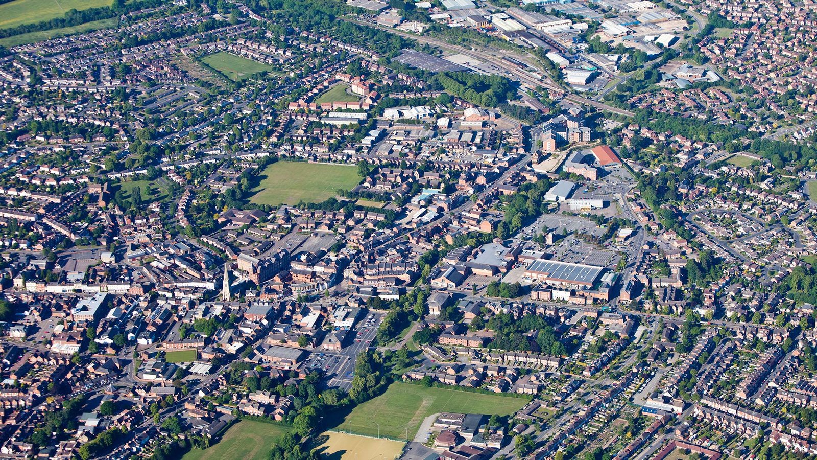 Leiceister Birds Eye View