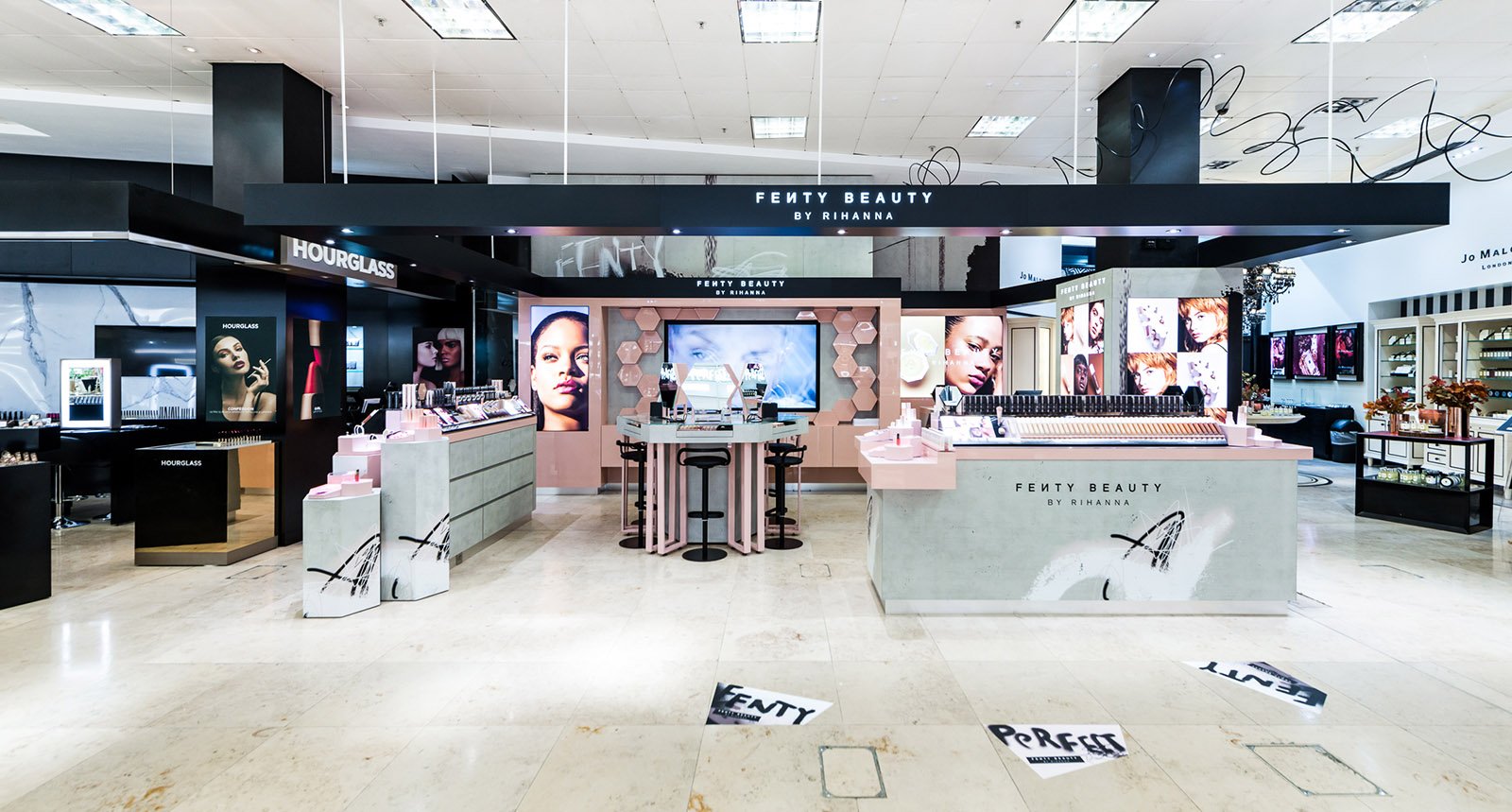Fenty Beauty Interior Design Final Result