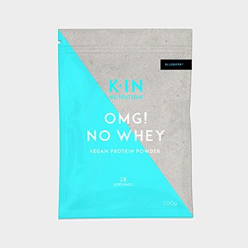 OMG! NO WHEY Vegan Protein Powder 500g Packaging