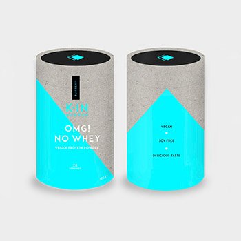 OMG! NO WHEY Vegan Protein Powder 1KG Packaging