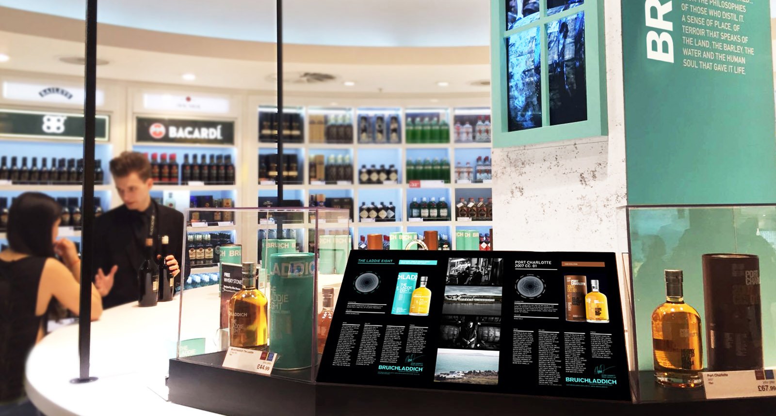 Bruichladdich Distillery with Drinks Information