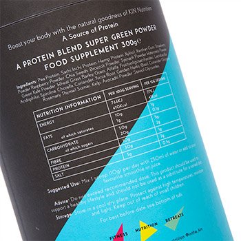 KIN Protein Supplement Bottle Print