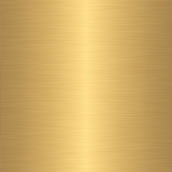 Metal - gold brass polished finish