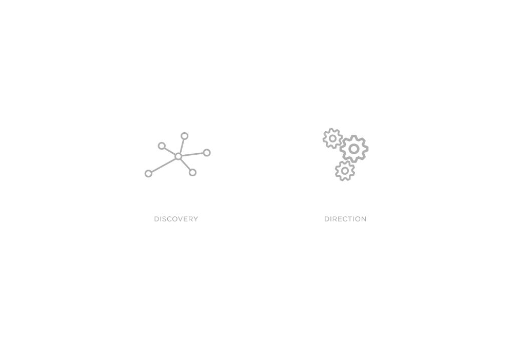 Discovery and Direction Icons