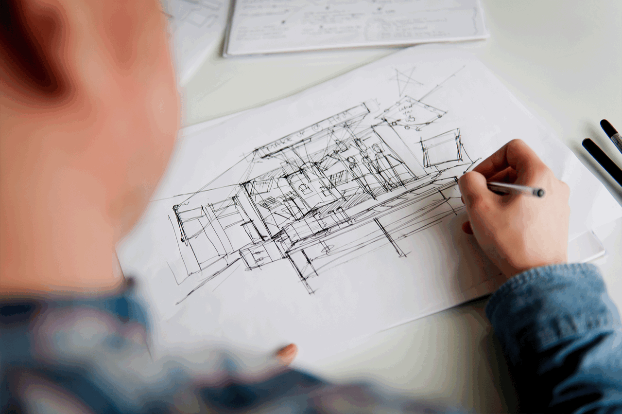 Retail Design Drawing