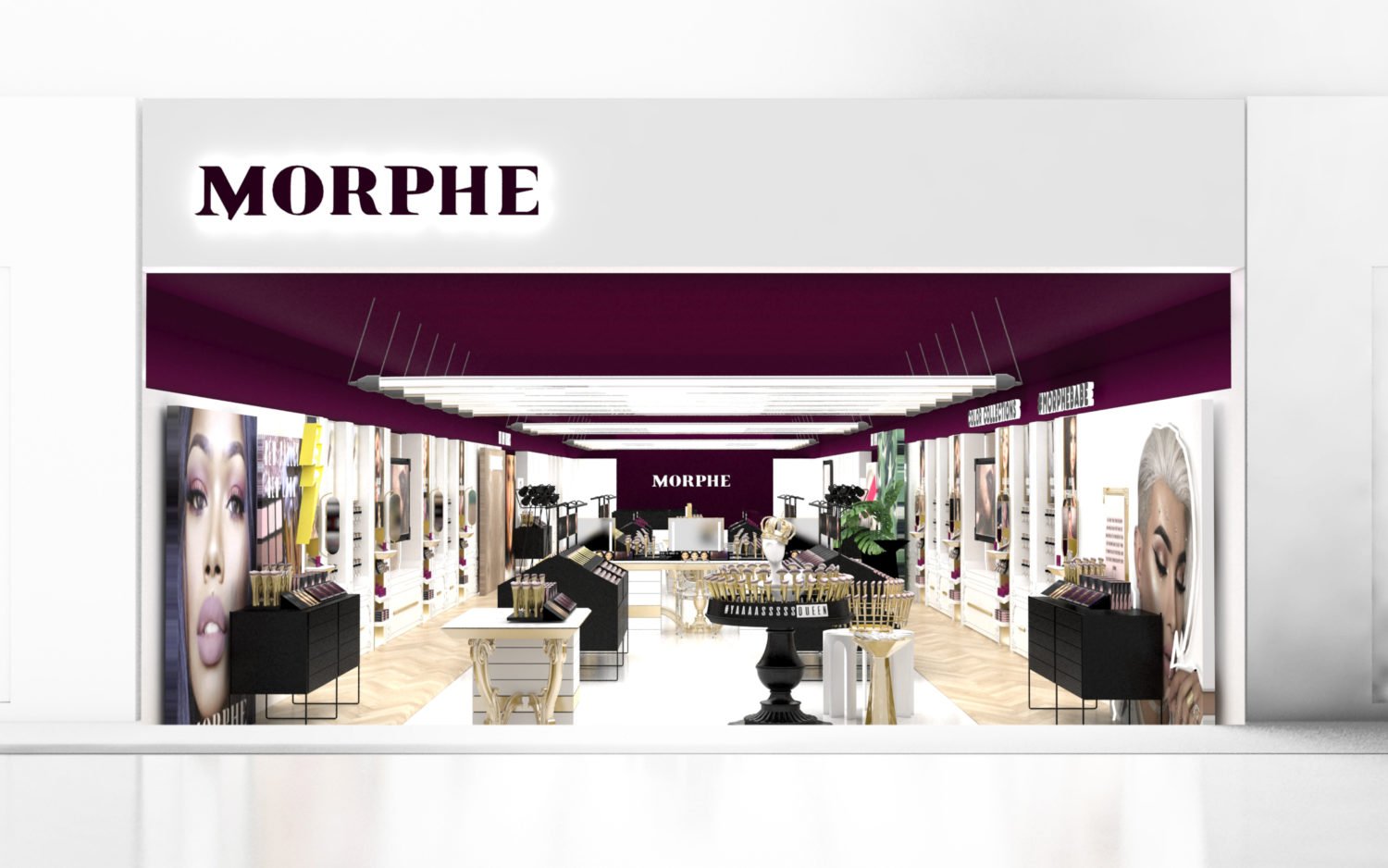 Morphe Interior Store Design Concept #3