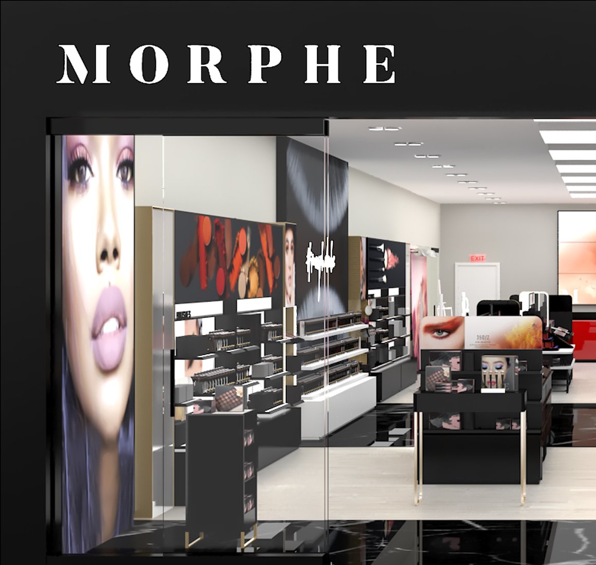 Morphe Interior Retail Design Concept Management 3