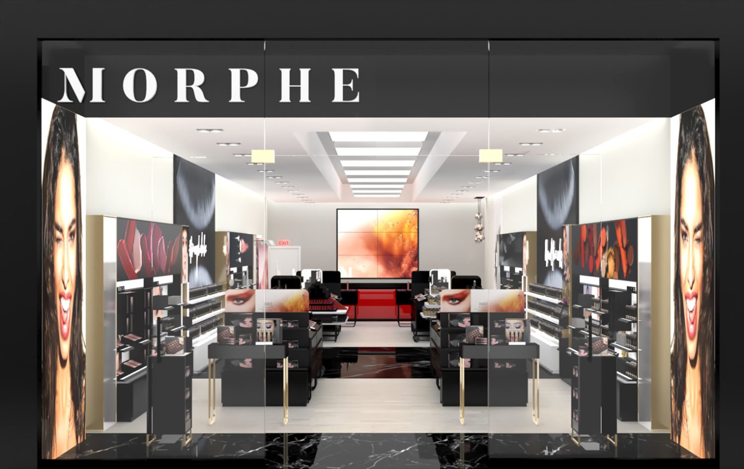Morphe Interior Shop Design
