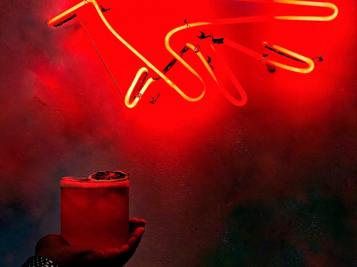 red neon