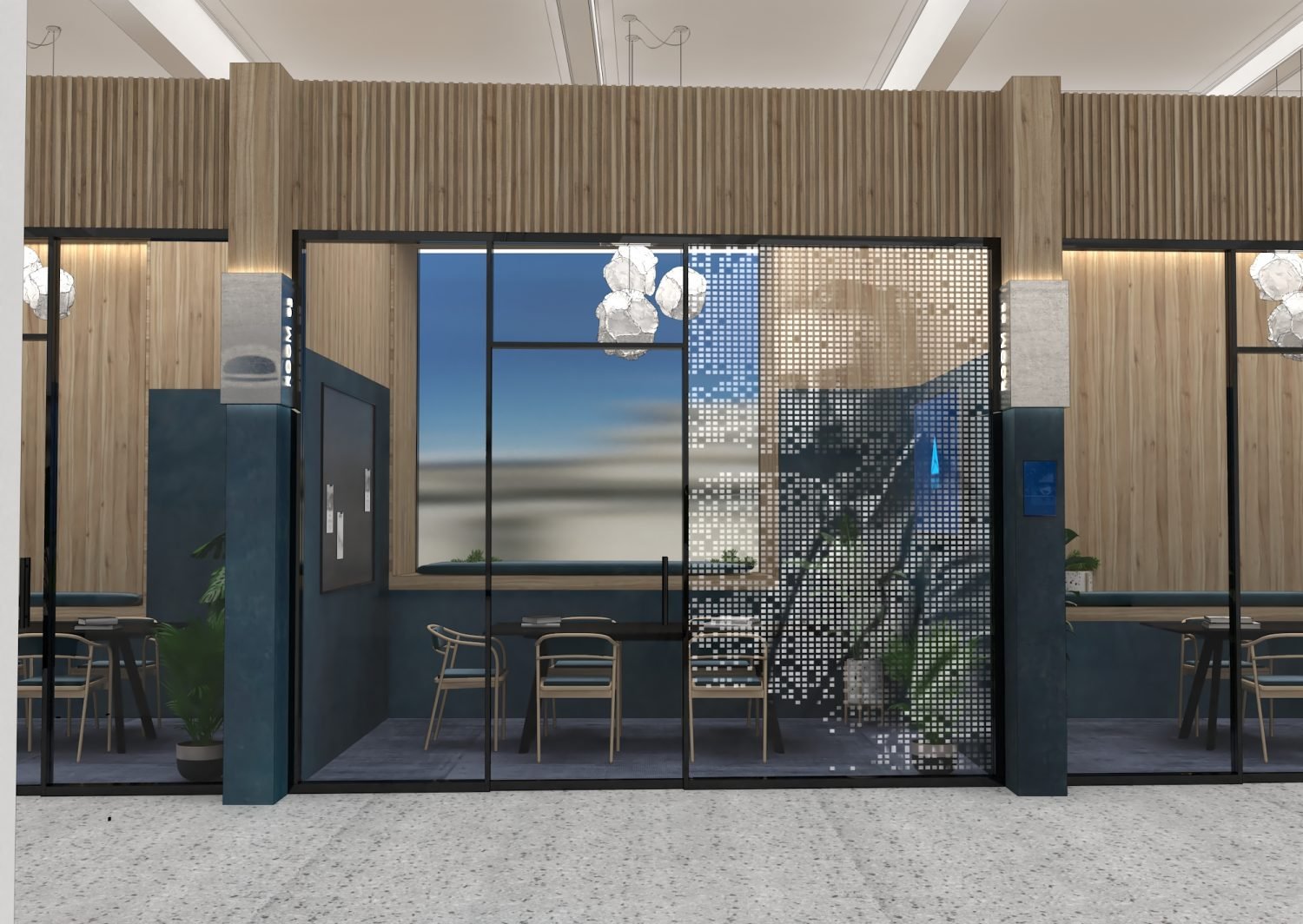 Sheridan&Co TBC Bank Interior Design co-working meeting room design