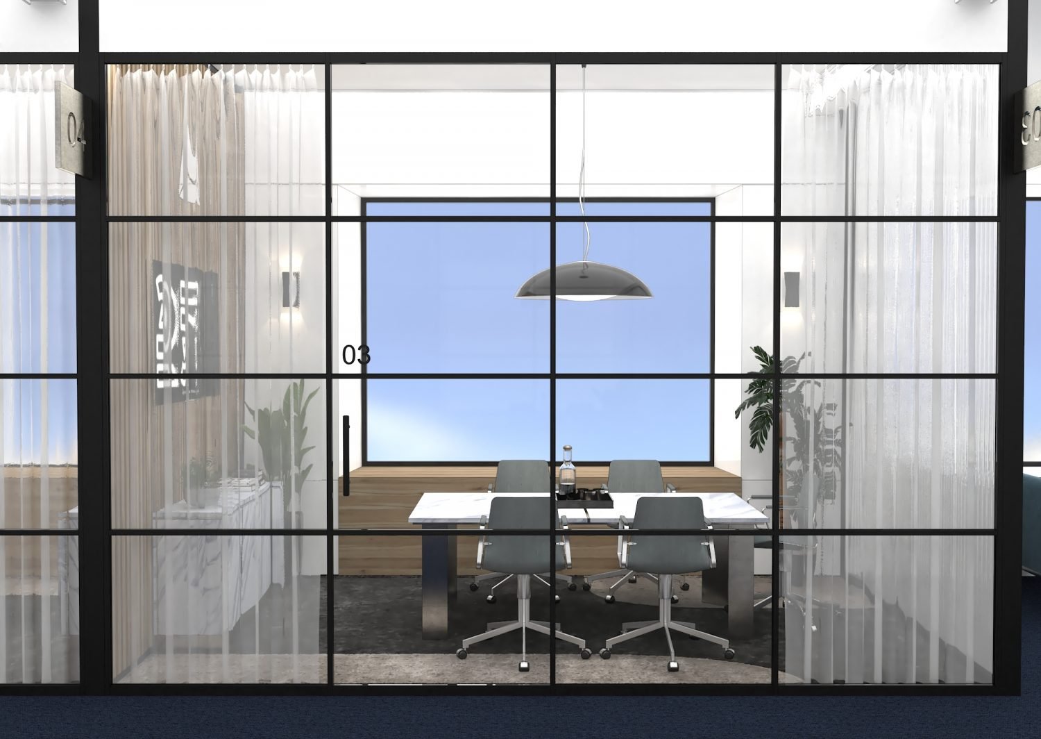 Sheridan&Co Luxe Lounge Meeting Room Interior Design